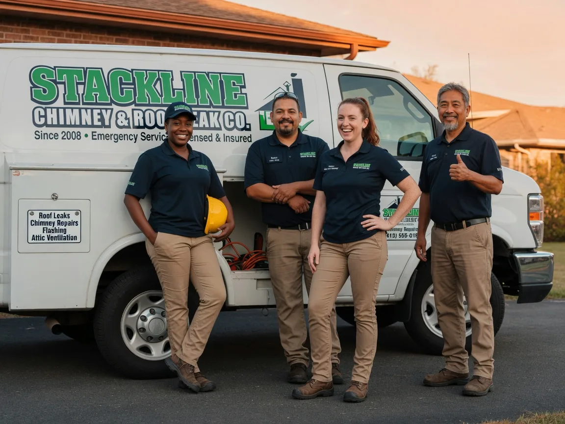 Chimney flashing repair company in Welch, OK